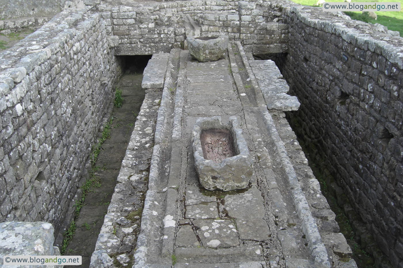 Housesteads - The latrines